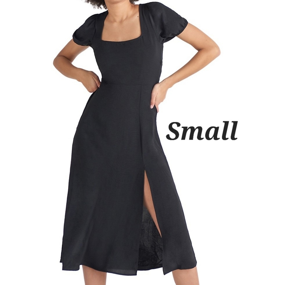 NWT Dex Open-Back Midi Dress size S